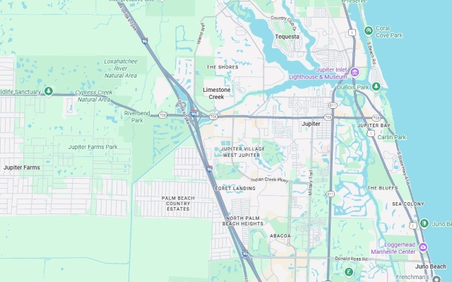 Service Areas